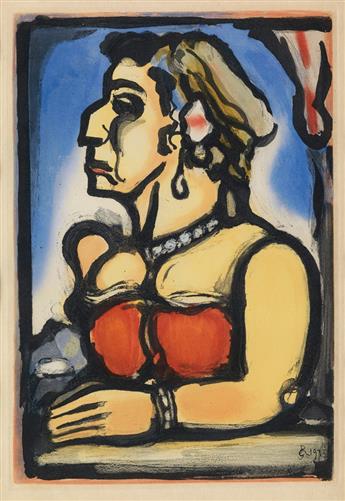 GEORGES ROUAULT Madame Carmencita.